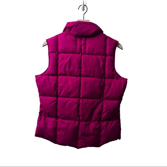 Lands' End Rest Down Insulated Button Down Puffer Vest Size Small - Picture 5 of 5